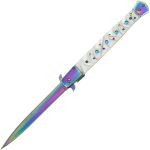 Big G Monster Huge Classic Big Boy Stiletto Pocket Knife 12.5″ - GOL-101P-RB - Image 4