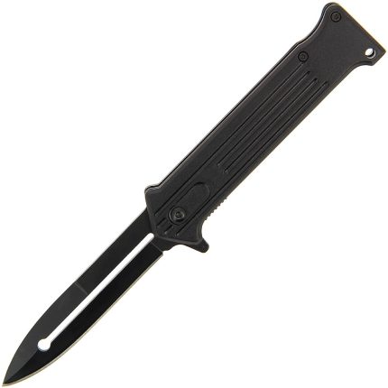Folding Knife Pocket Knife – Blackout Linerlock Lock Knife – 309BK