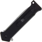 Folding Knife Pocket Knife - Black and Satin Linerlock Lock - 309BS - Image 3