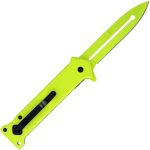 Folding Knife Pocket Knife – Vibrant Yellow Linerlock Lock Knife – 309YL - Image 4