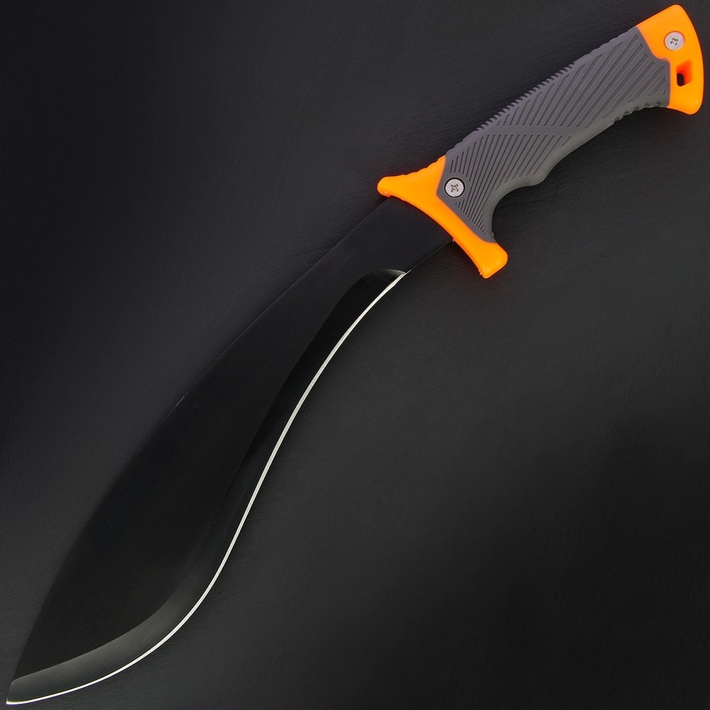 gol-mac-505-0005 (1) Military 17.75" STEALTH KUKRI MACHETE - High Carbon Steel - GOL-MAC-505 - Image 1