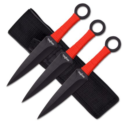 PERFECT POINT RC-086-3R THROWING KNIFE SET 6.5" OVERALL