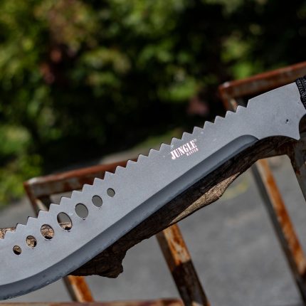 Jungle Master Serrated Machete - JM-031B