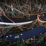 Elk Ridge - Outdoors Fixed Blade Machete - 20.5-in Overall, Black Stainless Steel Blade, Orange and Black Injection Moulded Handle with Lanyard, Nylon Sheath, Camping, Hunting, Survival - ER-280 - Image 2