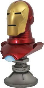Legends in 3D Comic Marvel Iron Man 1:2 Scale Resin Bust - Image 3