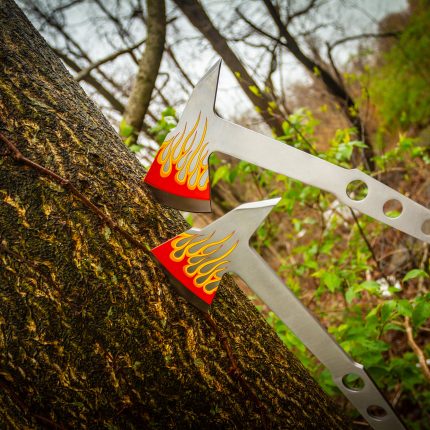 PERFECT POINT PP-120-2FL HOT ROD THROWING AXE SET