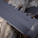 MTECH SAW-BACK CLIP POINT ALL PURPOSE BOWIE KNIFE – MT-20-57BK. - Image 5
