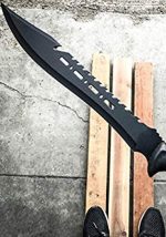 STEC - Jungle Hunter Machete Massive 25" Size - Full Tang Construction D2 Steel - T663702