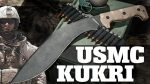 USMC Desert Sand Kukri Knife - UC3145 - Image 3
