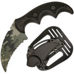 MTech Digital Camo Hawk Bill Karambit - MT-20-63C