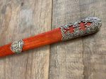 Sword of Mulan - Hand Forged 1045 Carbon Steel Fully Functional Blade - Replica From 2020 Disney Mulan Film - Image 6