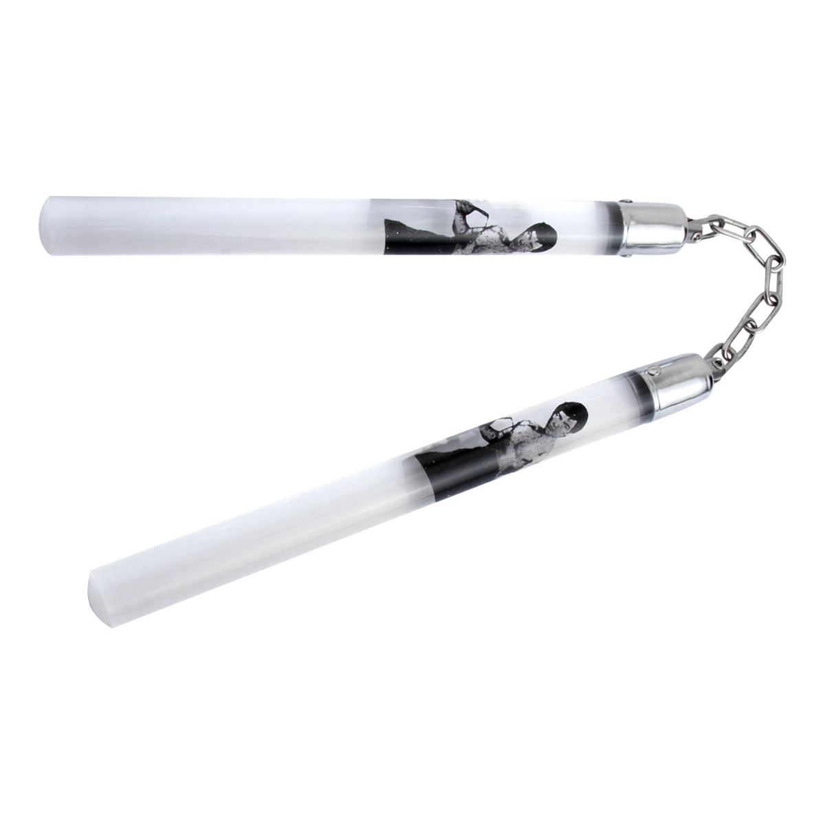 nc-10bl BLADESUSA Acrylic Classic Bruce Lee Nunchaku - NC-10BL - Image 1