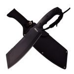 Jungle Master Machete, Black Straight Edge Blade, Black Pakkawood Handle, 15.75-Inch Overall - JM-034 - Image 2