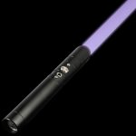 Black Rechargeable 7 Colour Lightsaber - Image 2