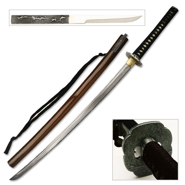 qbyvt8hllnhmagdoflmj_gsqf8komaouj4bkz Ten Ryu Hand Forged / Hand Made Crane Flight Samurai Sword / Katana - SW-366 - Image 1