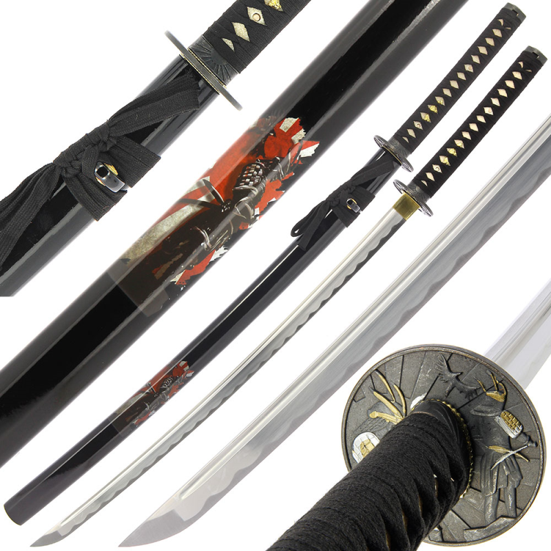 rsz_83afe226ad9c48c0bcc9daf6e926a814 Handmade Japanese Samurai Warrior Katana Sword - 407 - Image 1