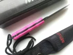 MTech Basic Clip Point Knife - Pink - MT-20-35PK - Image 3