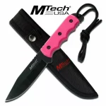 MTech Basic Clip Point Knife - Pink - MT-20-35PK - Image 5