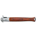 Tac-Force Wood ' Speedster ' Huge Classic Big Boy Stiletto Pocket Knife 12.5″ - TF-540RD - Image 5