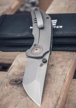 WE Knife Co. "Thug" Frame Lock Knife Carbon Fibre - 2103C - Image 13
