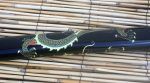 Ten Ryu HAND FORGED FOLDED DAMASCUS STEEL Life Dragon Samurai Katana 41 " OVERALL - TR-013 - Image 3