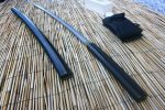 Ten Ryu Hand Forged Shirasaya Samurai Sword - TR-025BK - Image 2