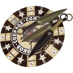 USMC Throwing Knife Set With Paper Target- UC3164 - Image 3