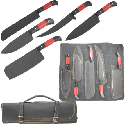 Elk Ridge - High Carbon Steel Kitchen Knife Set - ER-S001