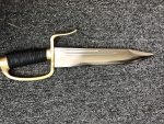 Ryujin 15" T10 Real Water Tamper Wing Chun Dao w/ Leather Sheath - Image 3