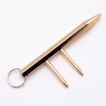 Snake Eyes Ninja Keychain Kubaton Gold Finish – SE-1058GD