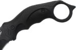 S-TEC 8″ Fixed Blade Hunting Karambit Knife with ABS Sheath Black Out Version – TS201BK - Image 5