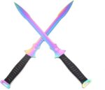 Snake Eye Tactical 2PC Ninja Twin Bladed Sword – SE-5019RB