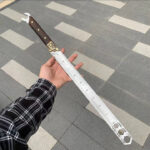 Hand Forged Solid Full Tang .5cm Thick Heat Treated Steel Emergency Window Breaking Stick Tool / Life Saver – CLUB213 - Image 2