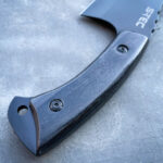 S-TEC 12 / Wood Handle Machete / Cleaver / Chopper W/ nylon sheath – T224188 - 1 - Image 2