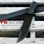 STEC – Classic Outdoor Bowie Full Tang Construction 3.5 mm Thick Blackout Version – T224190-2