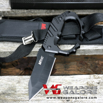 MTech USA Mtech Usa C – Guard Tactical Tanto Fixed Blade Knife W / SHOULDER HARDNESS – MT-20-51BT