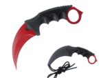 STEC – Karambit ‘RED’ Fixed Blade 7/1/2 ” / Neck Knife – T222002BK-5