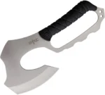S-TEC D-Guard 10″ 10.5″ Fixed Blade Full Tang Axe w/ ABS Sheath – Silver Version – T25149SL - Image 2